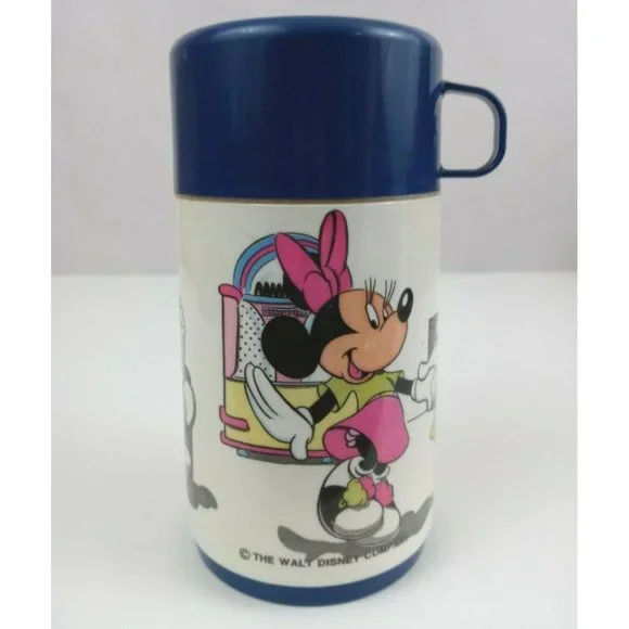 aladdin Other Vintage 98s Aladdin 6oz Thermos Mickey Minnie